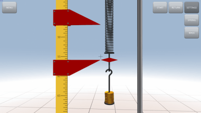 Capture d'écran de l'application La loi de Hooke - #8