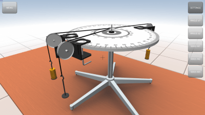 Capture d'écran de l'application Parallélogramme des forces - #3
