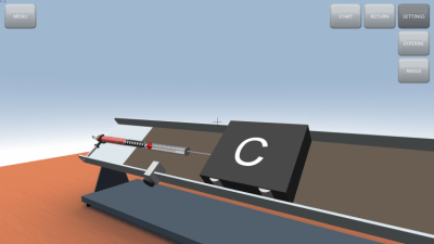 Capture d'écran de l'application Frottement statique et dynamique - #3