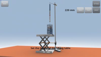 Capture d'écran de l'application loi d'Archimède - #3
