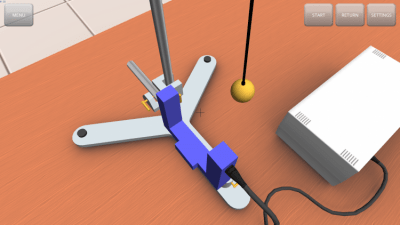 Capture d'écran de l'application Oscillation harmonique d'un pendule - #4