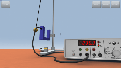 Capture d'écran de l'application Oscillation harmonique d'un pendule - #6