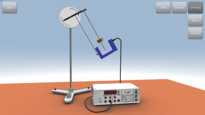 Capture d'écran de l'application Pendule avec g variable - #1