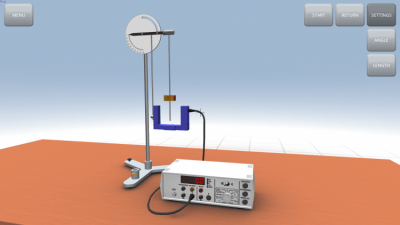 Capture d'écran de l'application Pendule avec g variable - #3