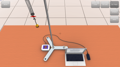 Capture d'écran de l'application Oscillations harmoniques simples - #4