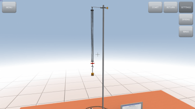 Capture d'écran de l'application Oscillations harmoniques simples - #6