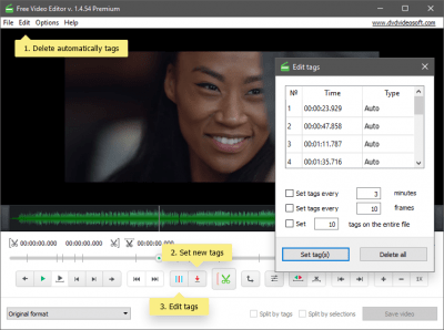 Capture d'écran de l'application Free Video Editor - #3