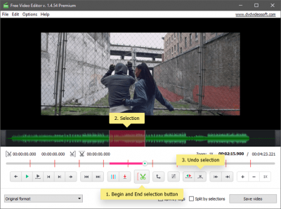 Capture d'écran de l'application Free Video Editor - #4