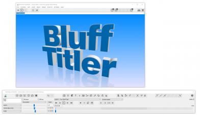Capture d'écran de l'application BluffTitler - #2