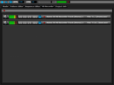 Capture d'écran de l'application DarkWave Studio - #4