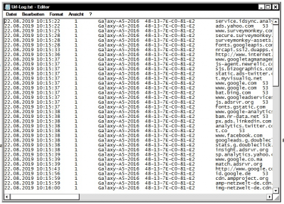 Capture d'écran de l'application MyPublicWiFi - #3