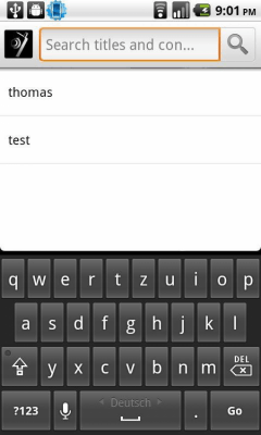 Capture d'écran de l'application MobileKnox - #6