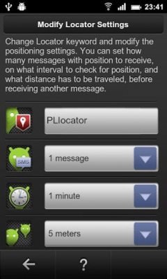 Capture d'écran de l'application PhoneLocator - #2