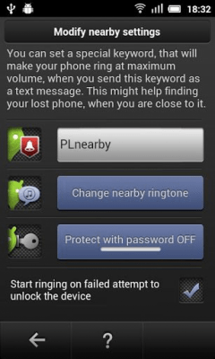 Capture d'écran de l'application PhoneLocator - #3