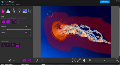 Capture d'écran de l'application PhotoMirage - #3