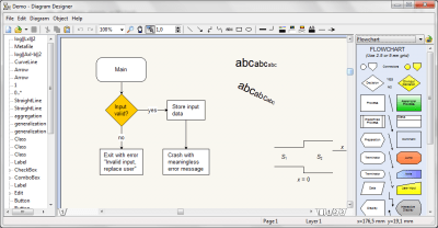 Capture d'écran de l'application Diagram Designer - #1