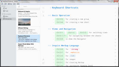 Capture d'écran de l'application Inspire - #3