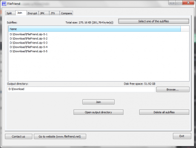 Capture d'écran de l'application FileFriend - #3