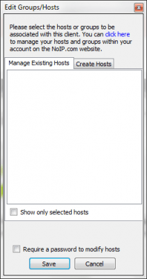 Capture d'écran de l'application No-IP DUC - #3