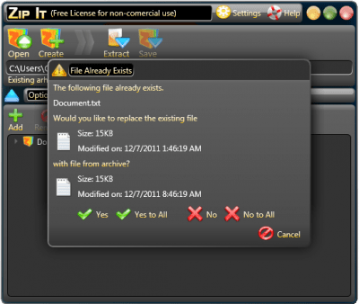 Capture d'écran de l'application Zip It - #5