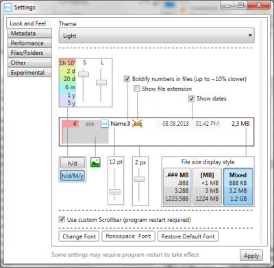 Capture d'écran de l'application One Commander - #1