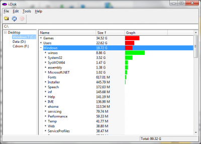 Capture d'écran de l'application i.Disk - #2