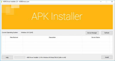 Capture d'écran de l'application ADB Driver Installer - #1