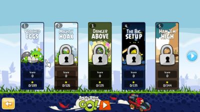 Capture d'écran de l'application Angry Birds - #1