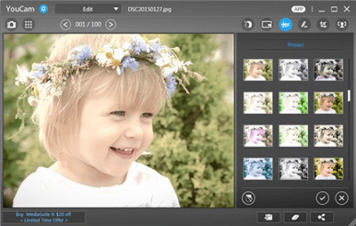 Capture d'écran de l'application CyberLink YouCam - #7