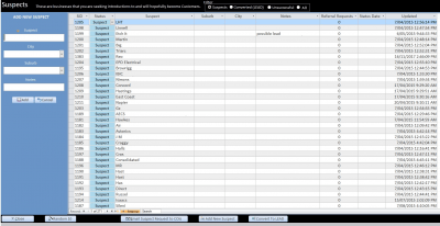 Capture d'écran de l'application Leads - #4