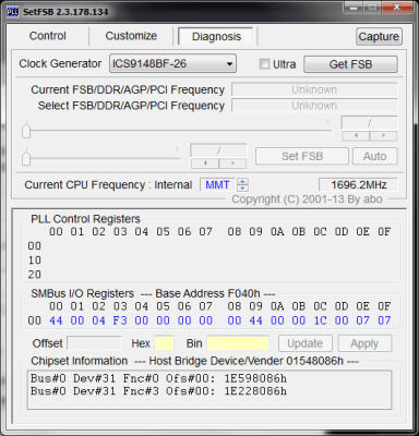 Capture d'écran de l'application SetFSB - #3