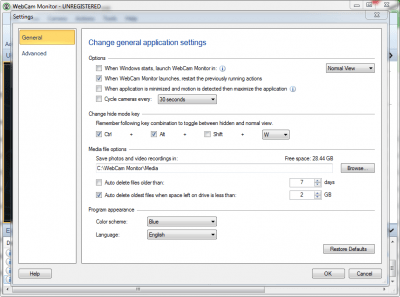 Capture d'écran de l'application DeskShare WebCam Monitor - #2