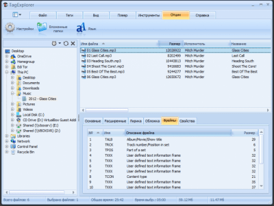 Capture d'écran de l'application TagExplorer - #3