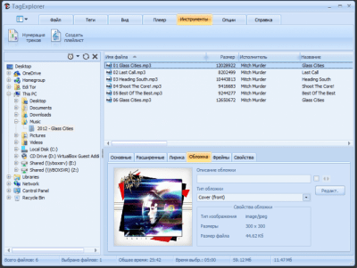 Capture d'écran de l'application TagExplorer - #5