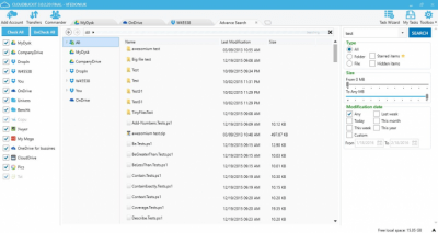 Capture d'écran de l'application CloudBuckit Windows - #3