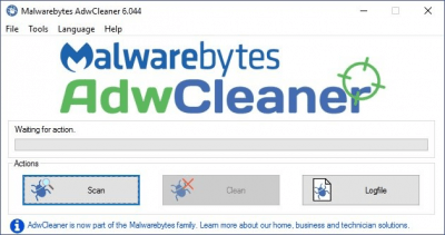 Capture d'écran de l'application AdwCleaner - #2