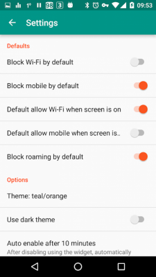 Capture d'écran de l'application NetGuard - no-root firewall - #6