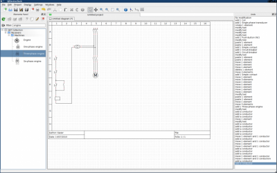 Capture d'écran de l'application QElectroTech - #4