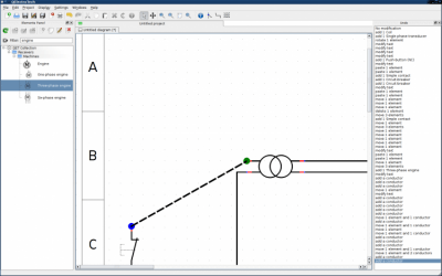 Capture d'écran de l'application QElectroTech - #5