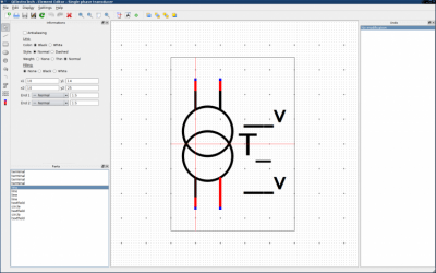 Capture d'écran de l'application QElectroTech - #7