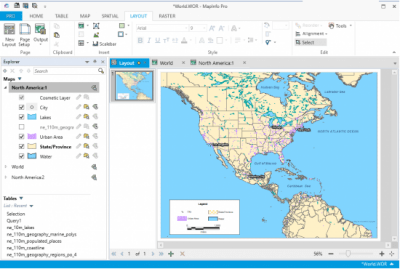 Capture d'écran de l'application MapInfo Professional - #2