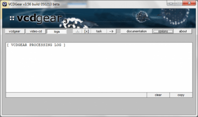 Capture d'écran de l'application VCDGear - #3