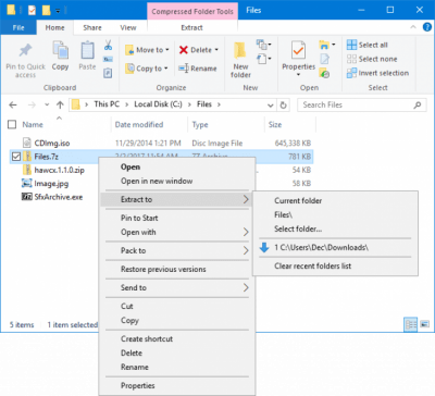 Capture d'écran de l'application TC4Shell - #6