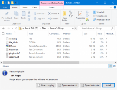 Capture d'écran de l'application TC4Shell - #14