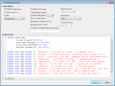 Capture d'écran de l'application DBF Commander Free - #3
