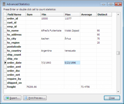 Capture d'écran de l'application DBF Commander Free - #4
