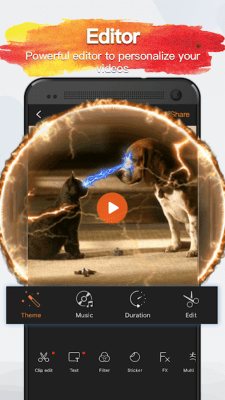Capture d'écran de l'application VivaVideo PRO : éditeur vidéo HD - #3