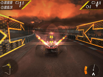 Capture d'écran de l'application Insane Monster Truck Racing - #2