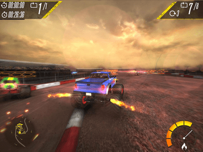 Capture d'écran de l'application Insane Monster Truck Racing - #4