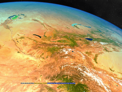 Capture d'écran de l'application 3D World Map - #2